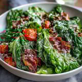 Bright, peppery dandelion greens tossed with lemon dressing and Parmesan for a tangy, satisfying salad.