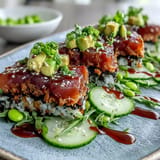 Crispy Rice, Avocado & Tuna