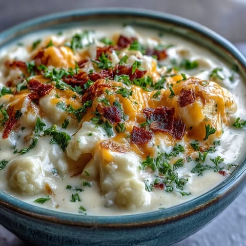 Vegetarian Cauliflower Chowder
