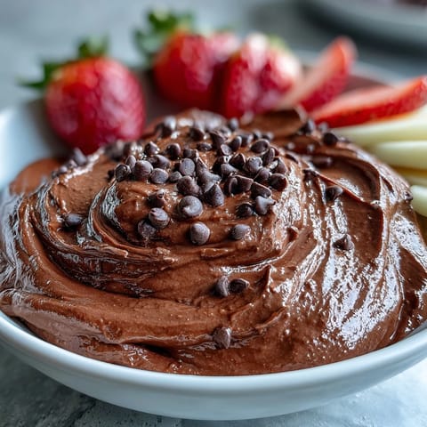 Cottage Cheese Brownie Dip