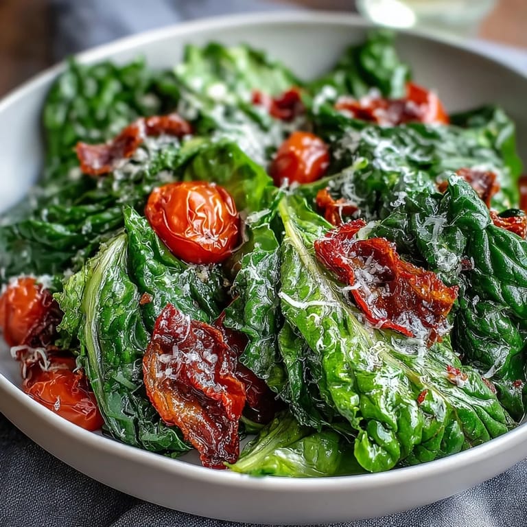 Bright, peppery dandelion greens tossed with lemon dressing and Parmesan for a tangy, satisfying salad.